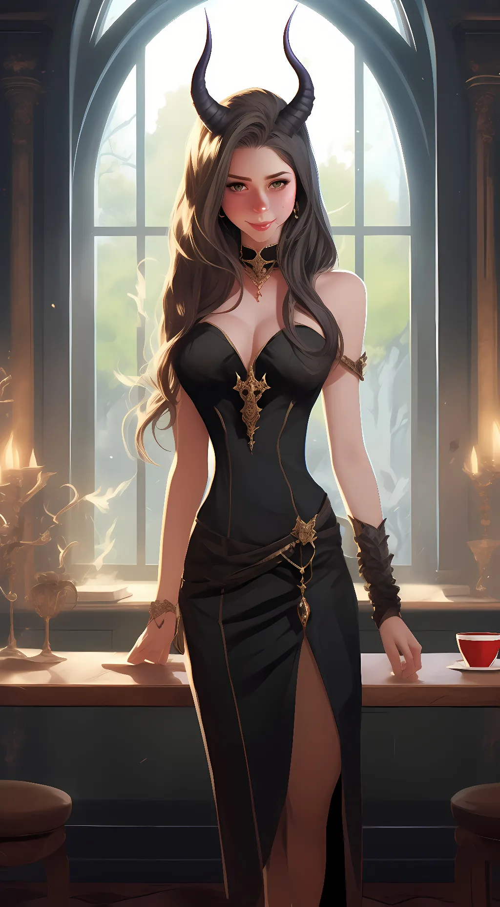 ai character: Aether Tokito background