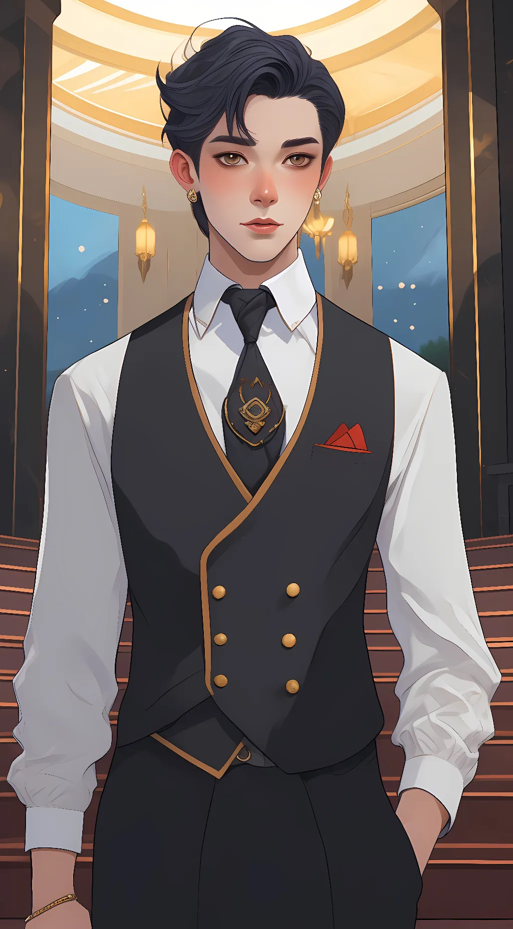 ai character: Ein background