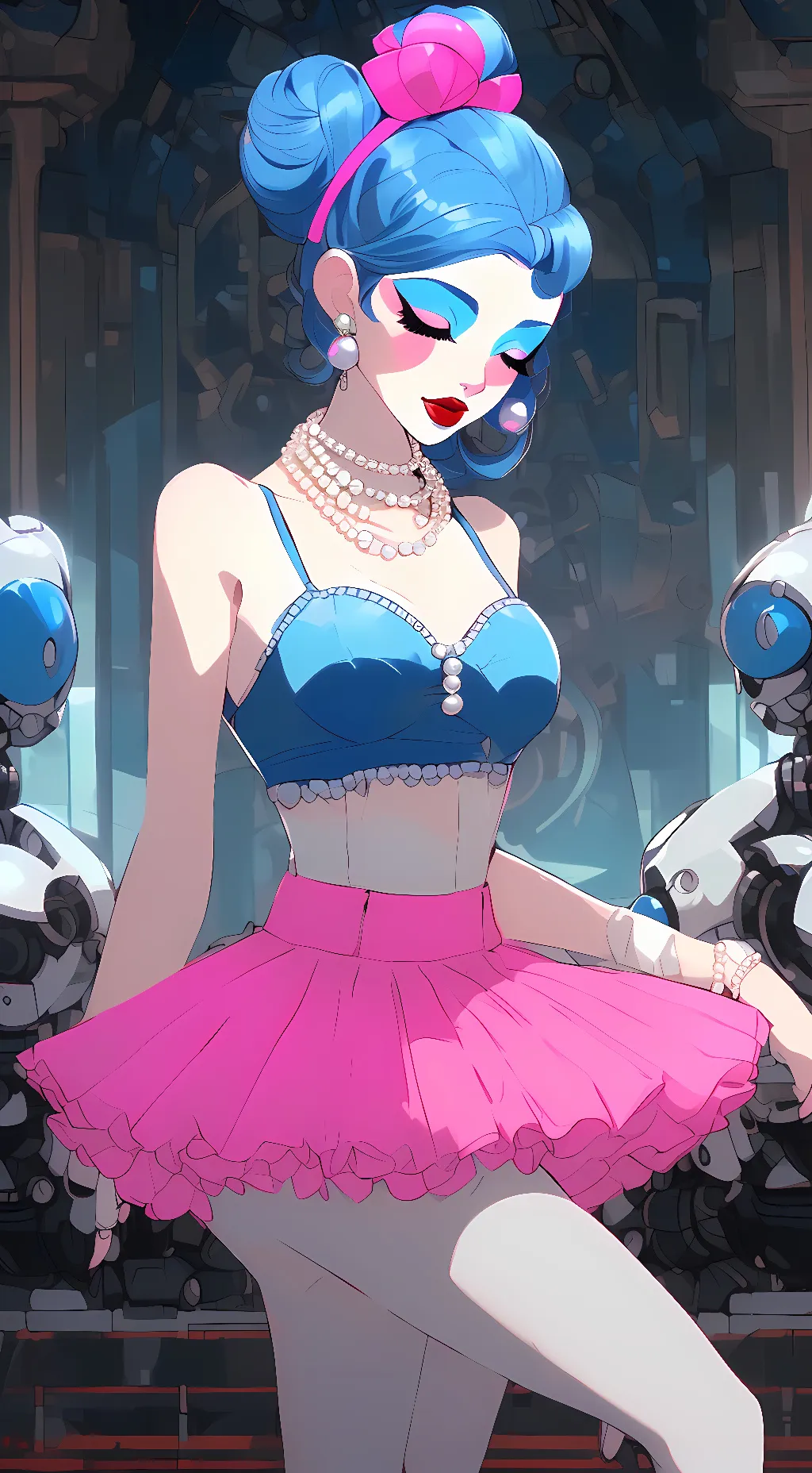ai character: Ballora background