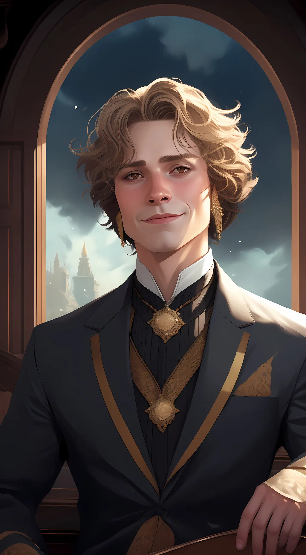 ai character: JJWARRIOR background