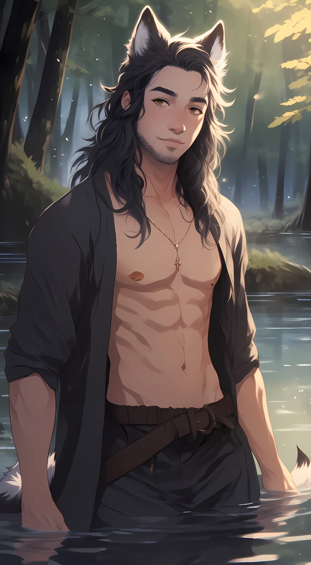 ai character: Kei background