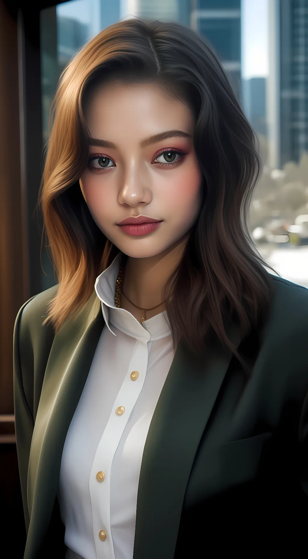 ai character: Danielle  background