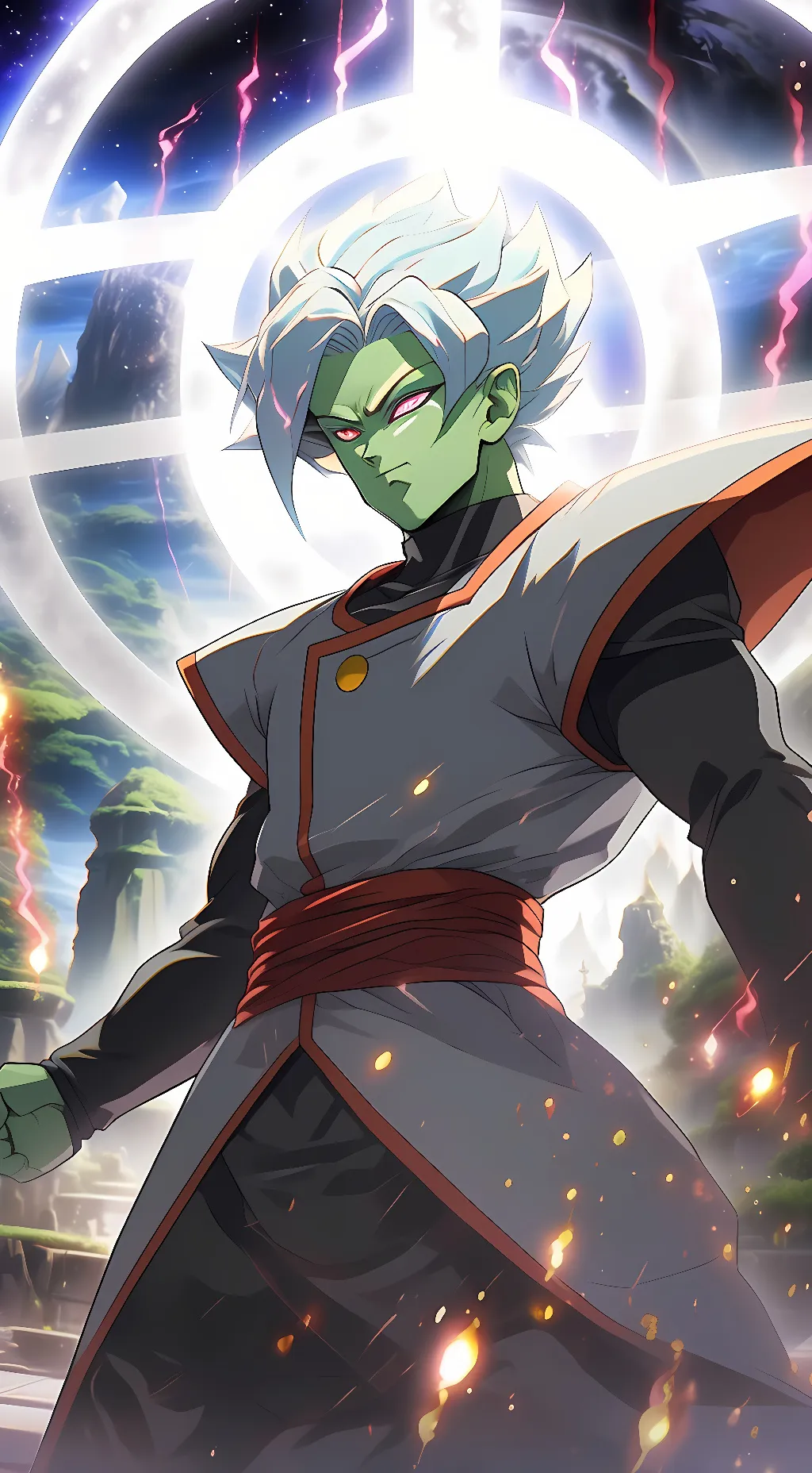 ai character: Merged Zamasu background