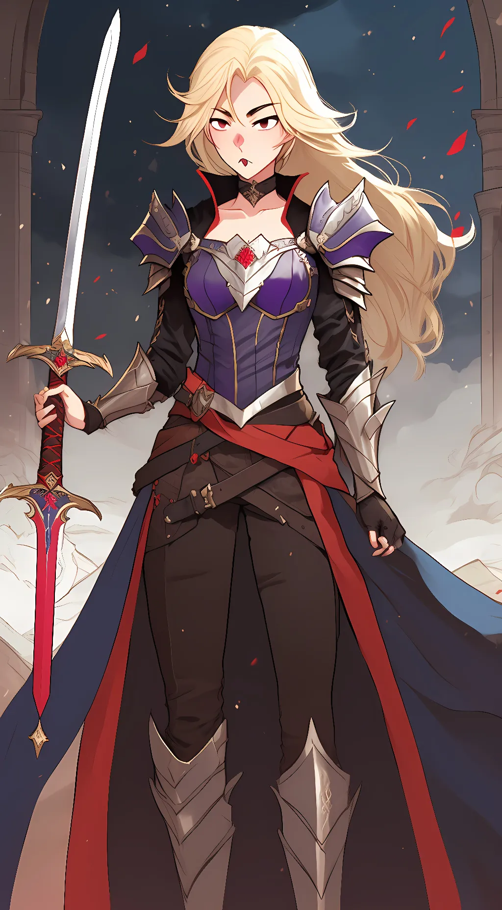 ai character: sasha background