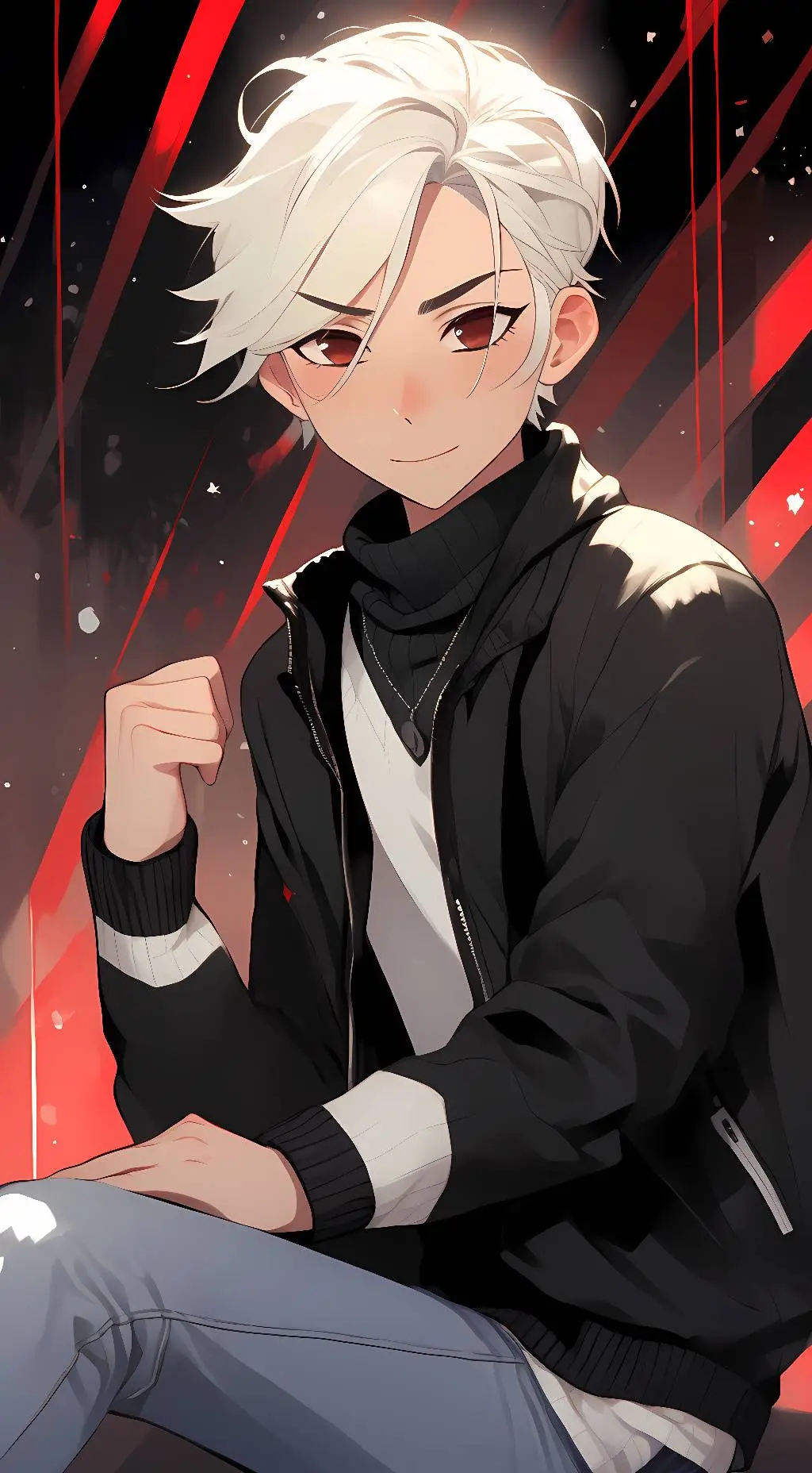 ai character: Mark background