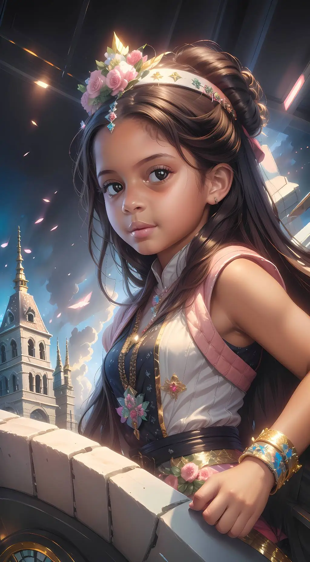 ai character: Sarah background