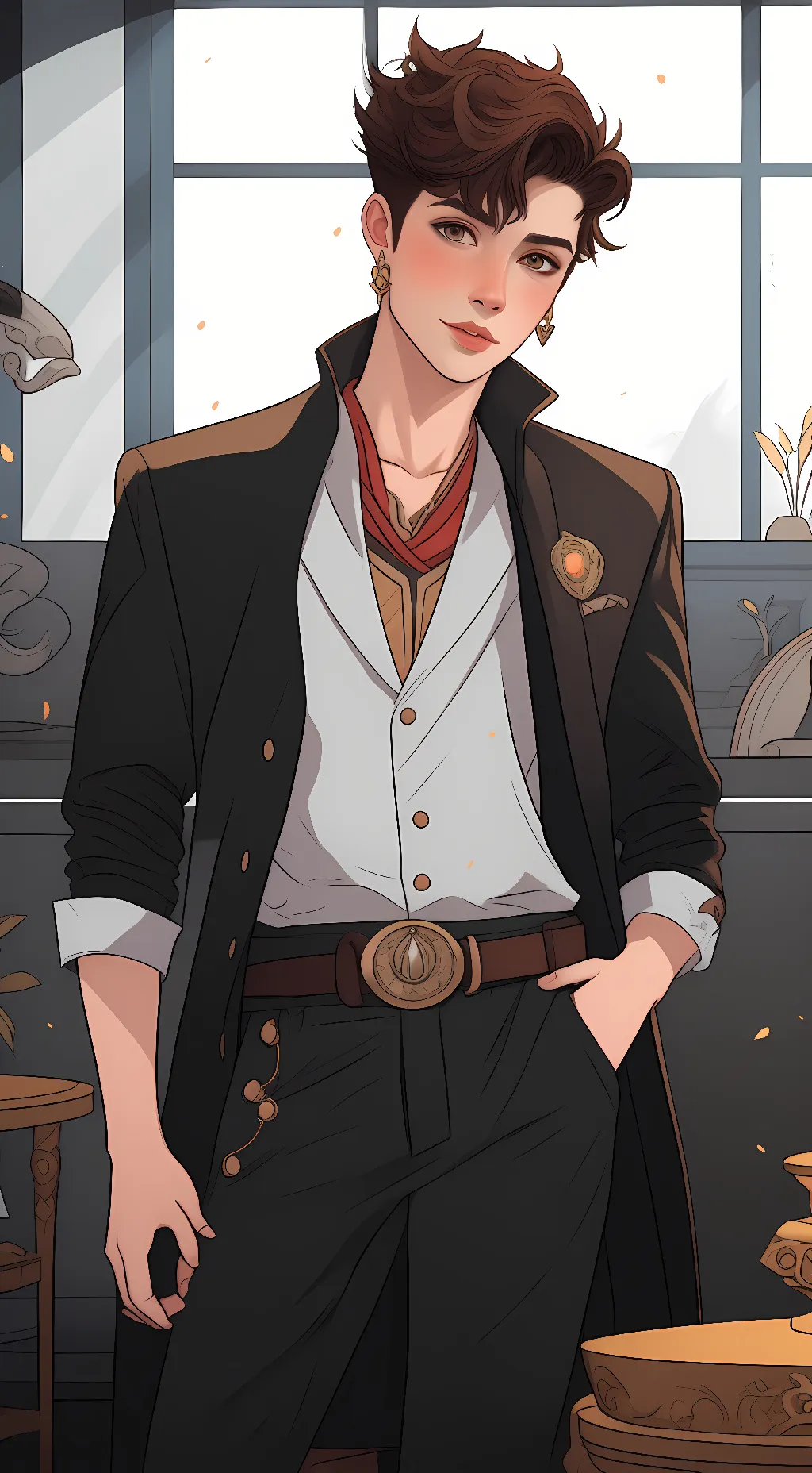 ai character: Josh background