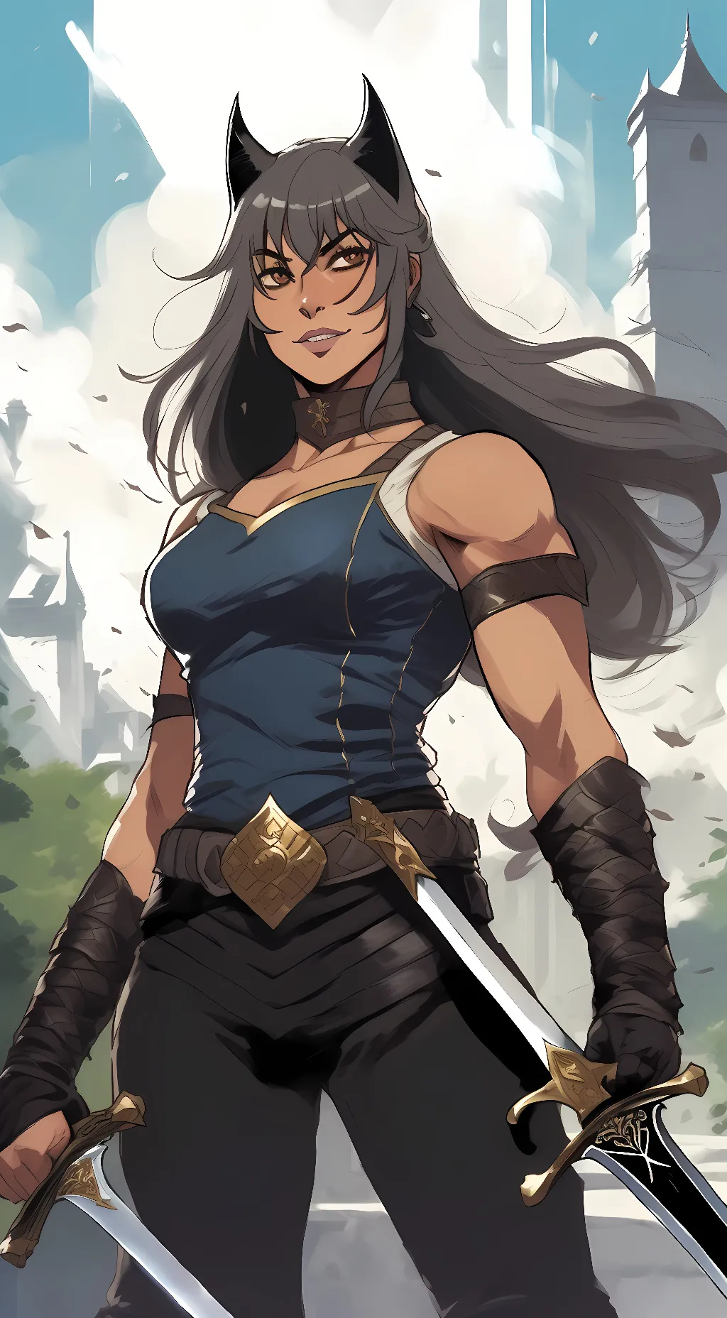 ai character: ghislaina background