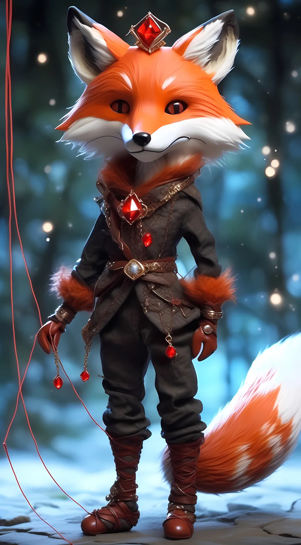 ai character: tails doll background