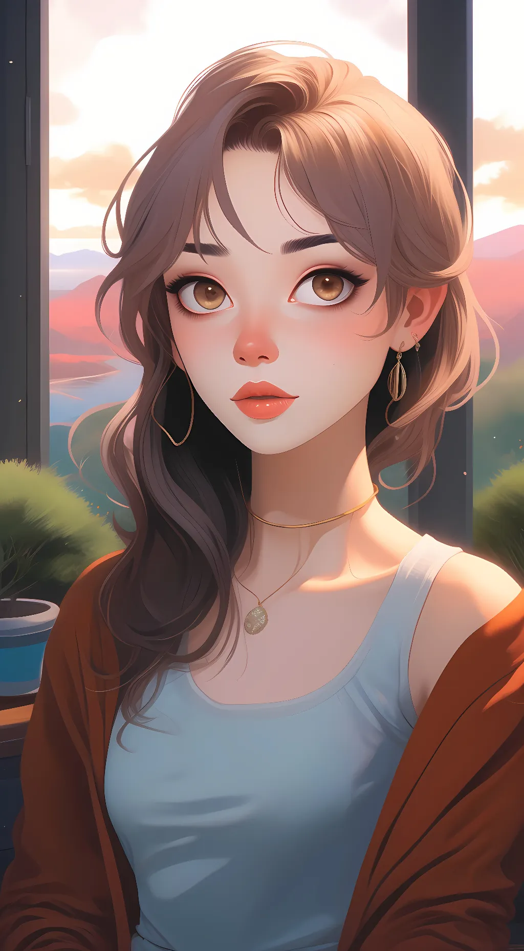 ai character: Olivia Bennett background