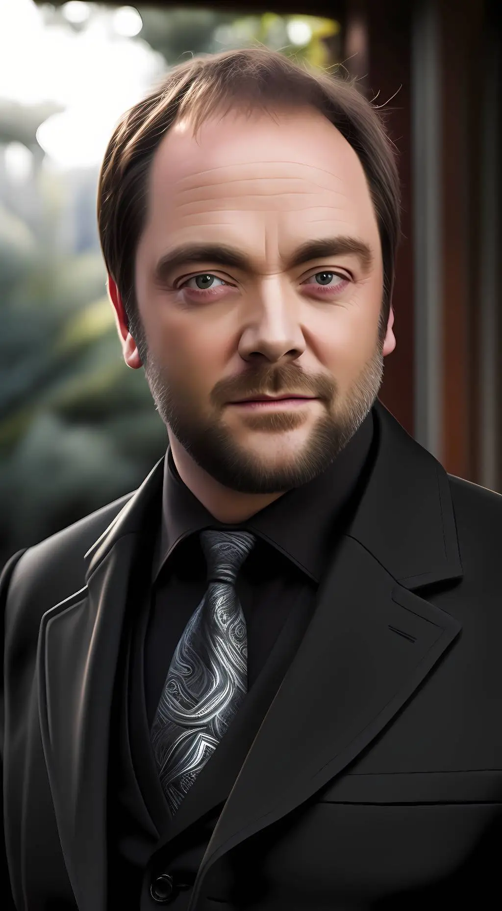 ai character: Crowley  background