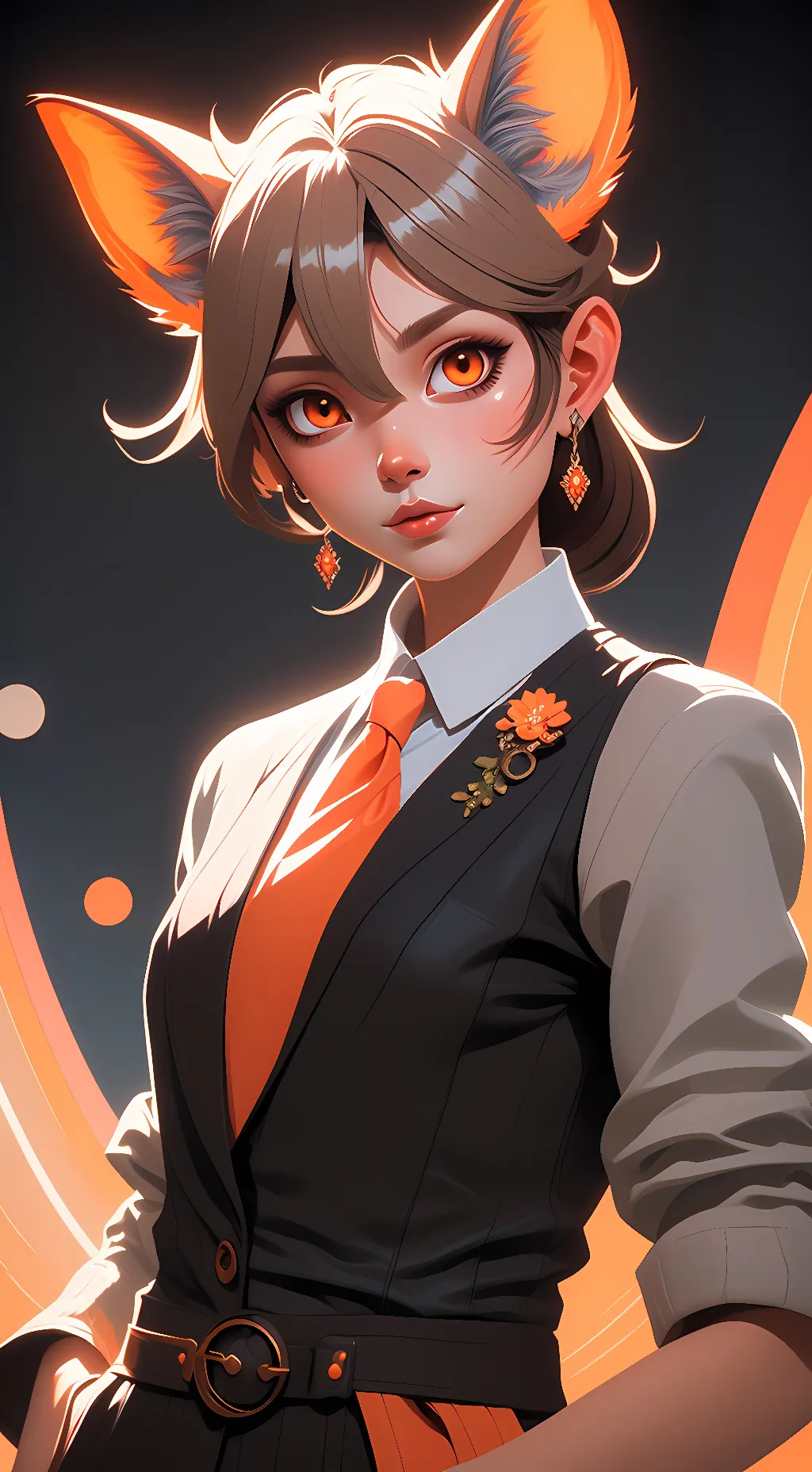 ai character: Star background