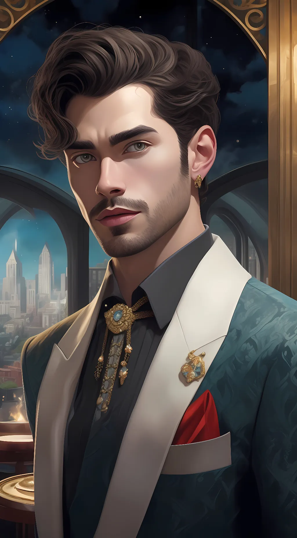 ai character: jeff background