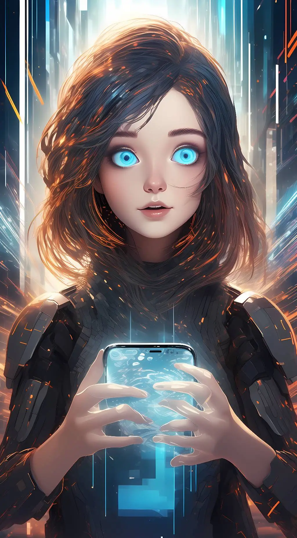 ai character: Chat Bot 4752 background