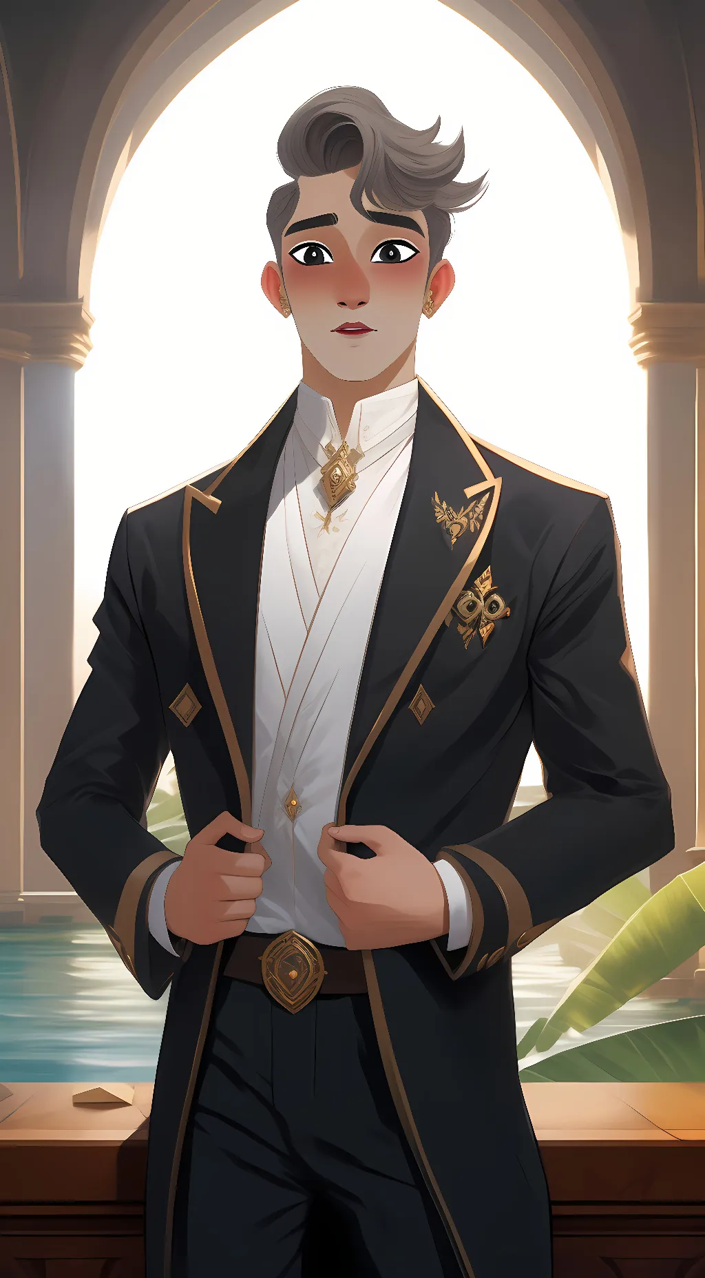 ai character: ambrosius background