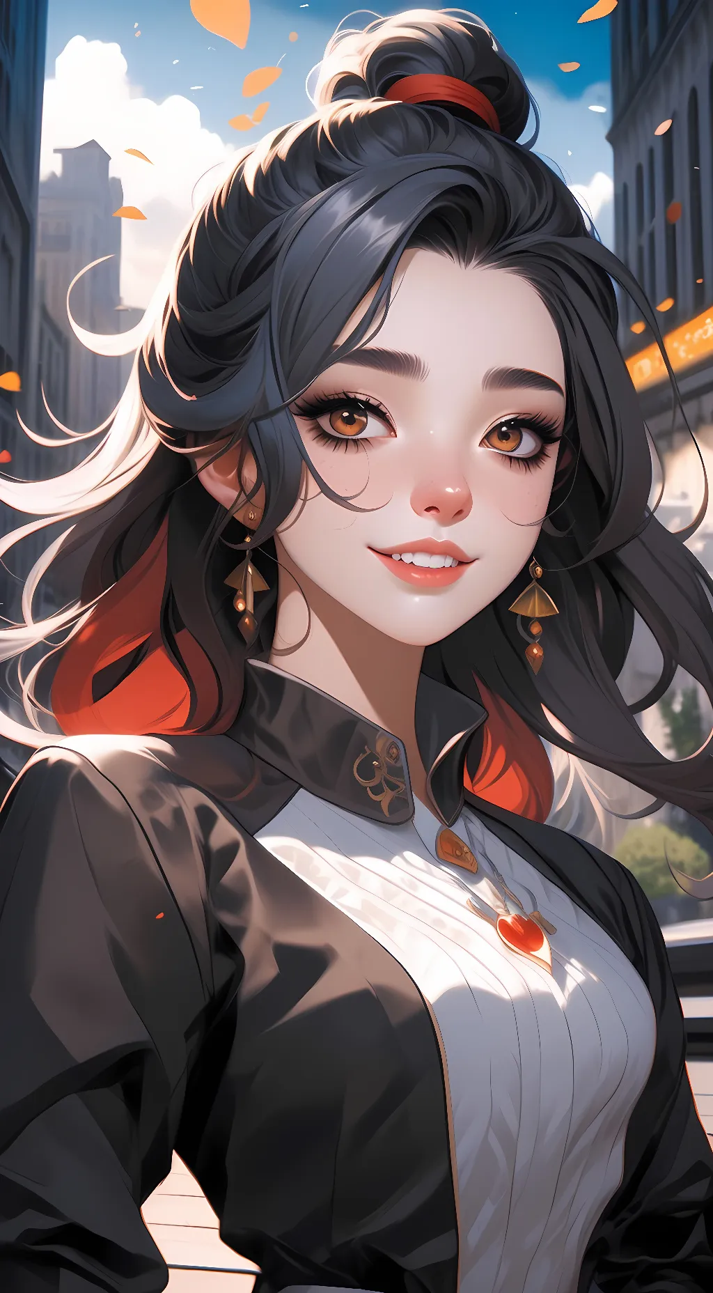 ai character: evi background