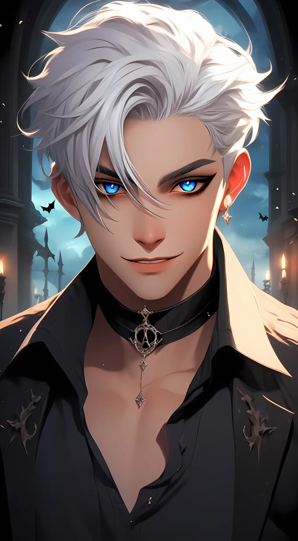 ai character: Phoenix  background