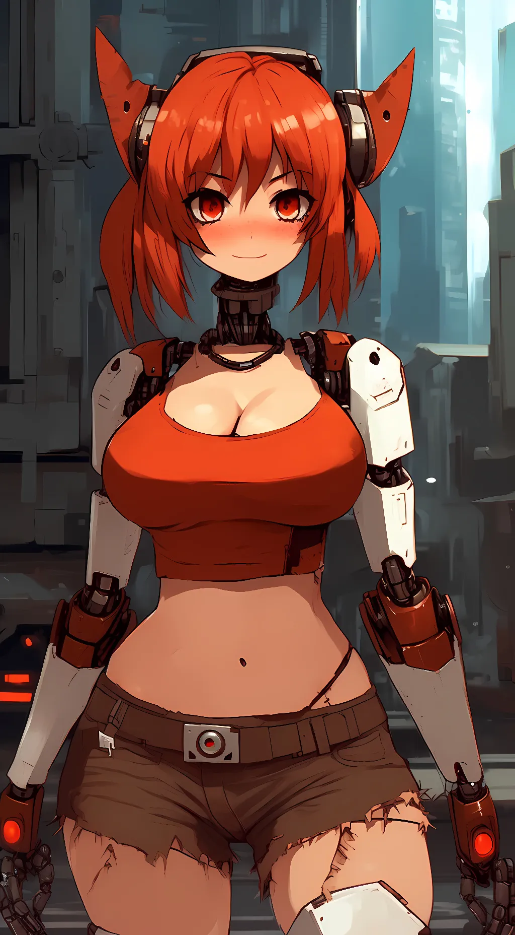 ai character: Foxy the Pirate background