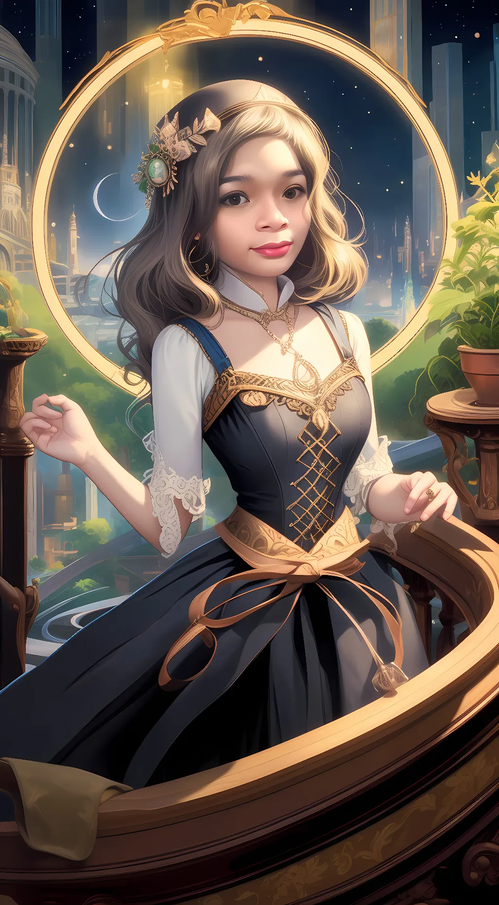 ai character: Miss Mimi background