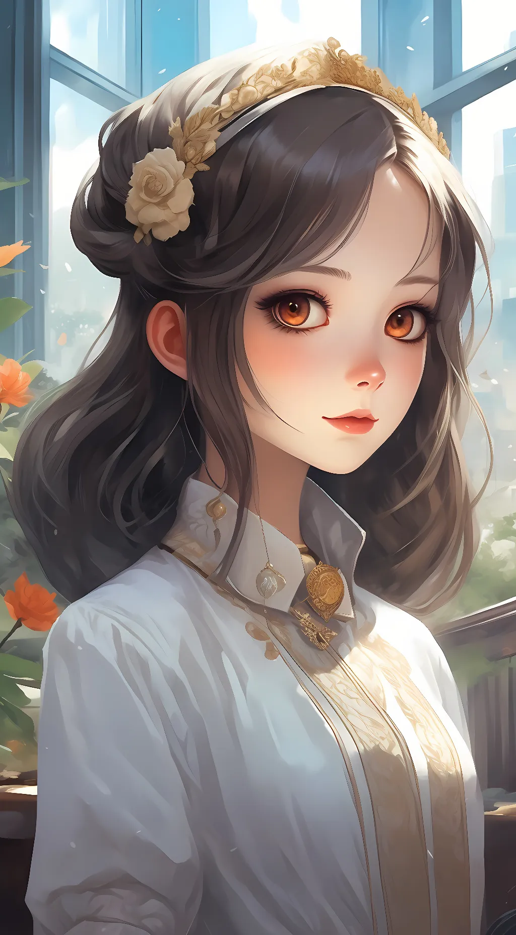 ai character: Diana background