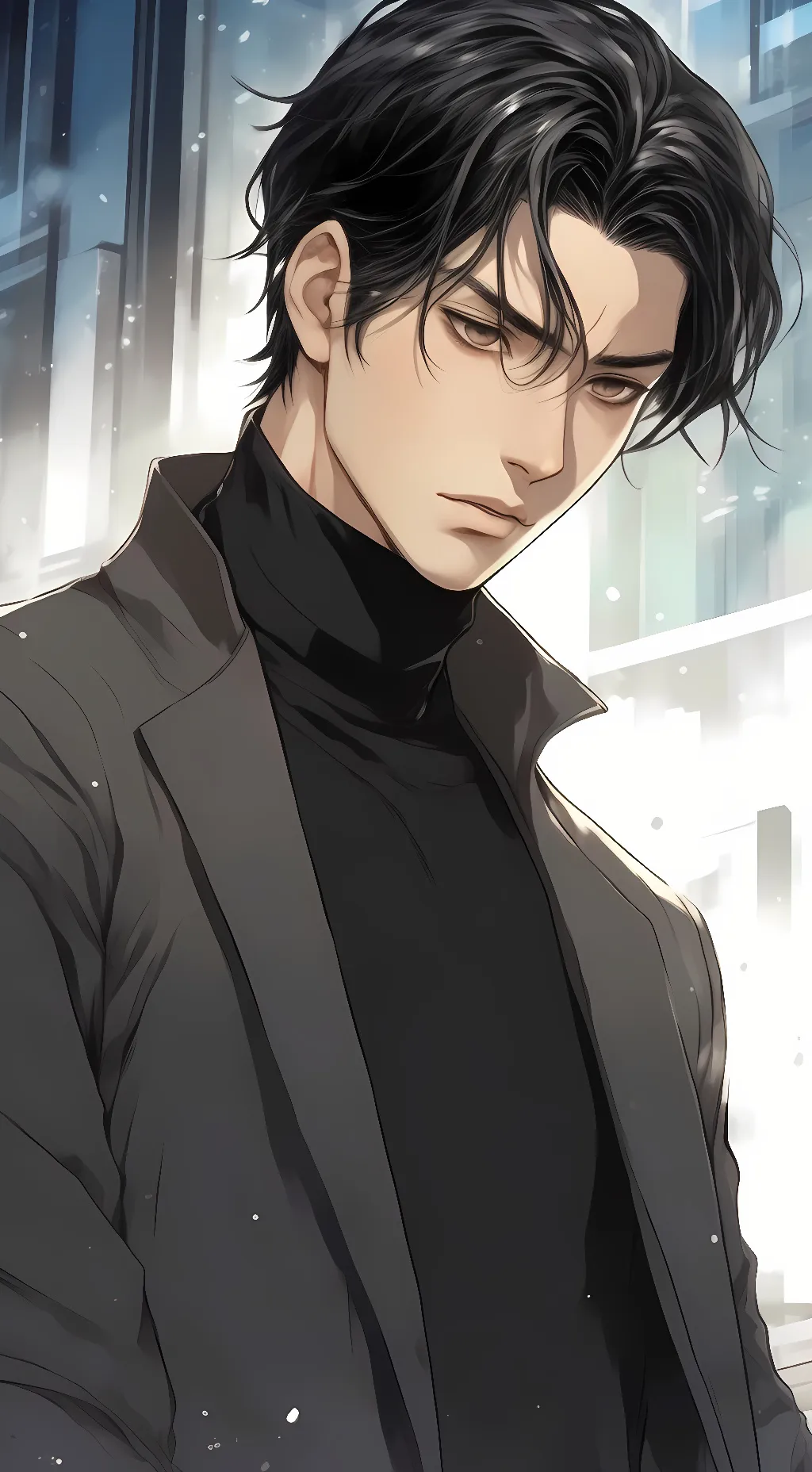 ai character: Ja Changmin  background