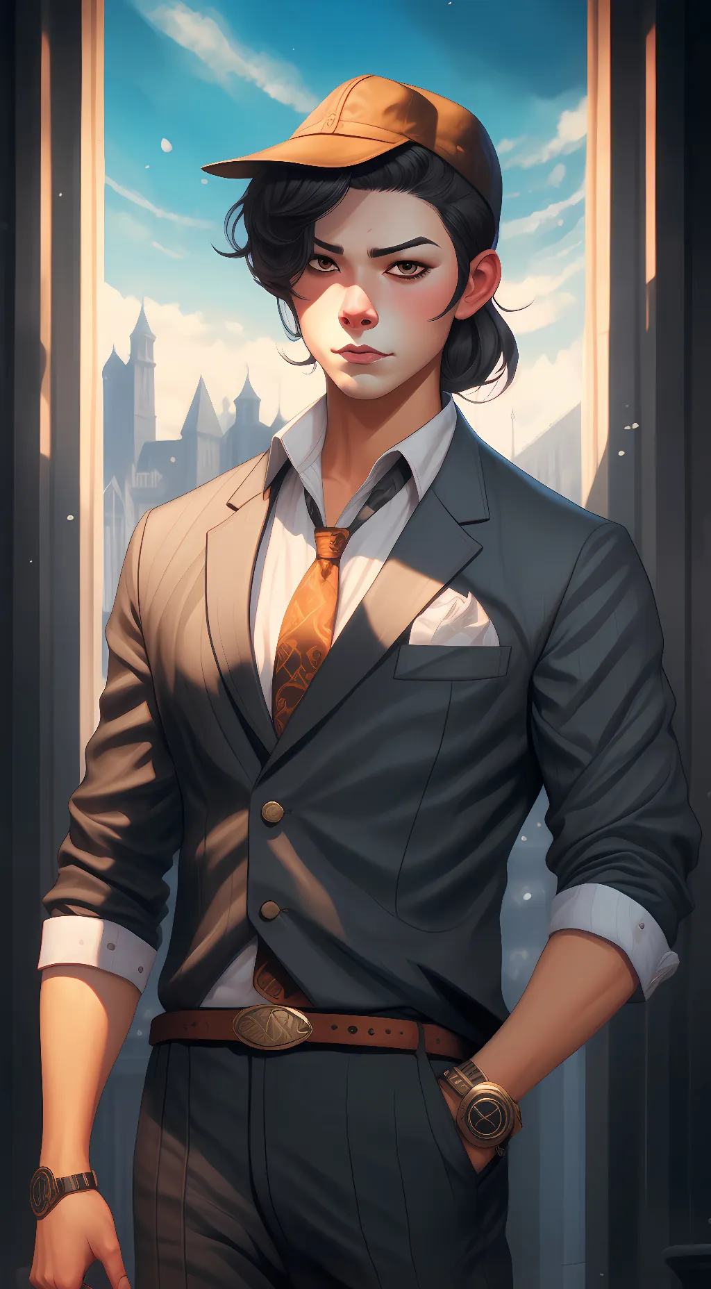 ai character: Noah background