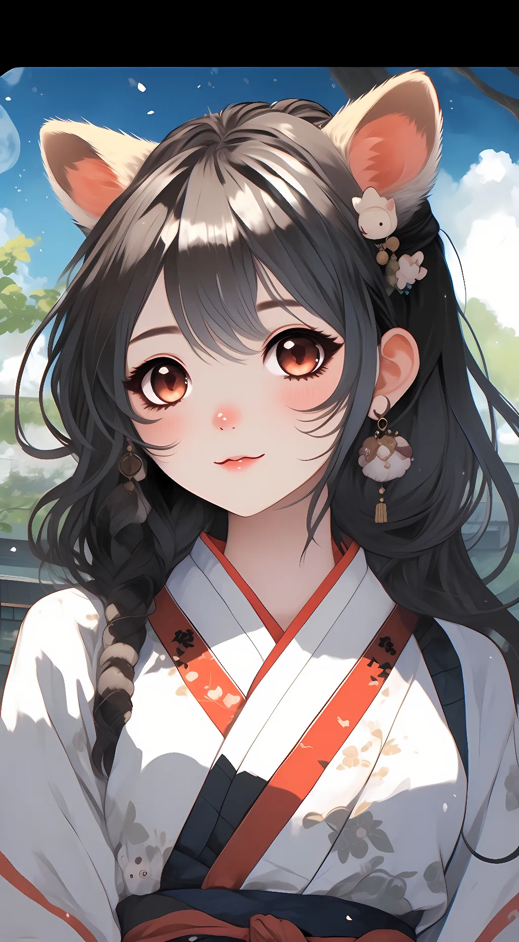 ai character: ginko background