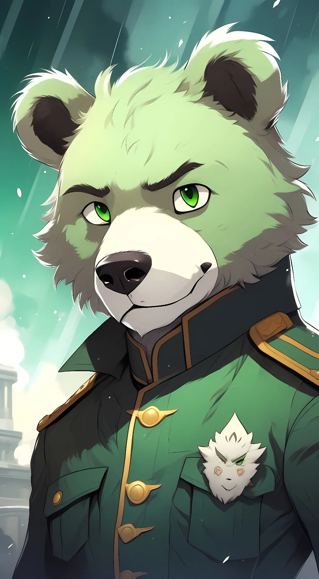 ai character: Flippy background