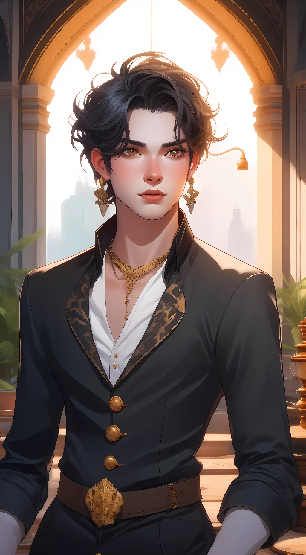 ai character: Milo background