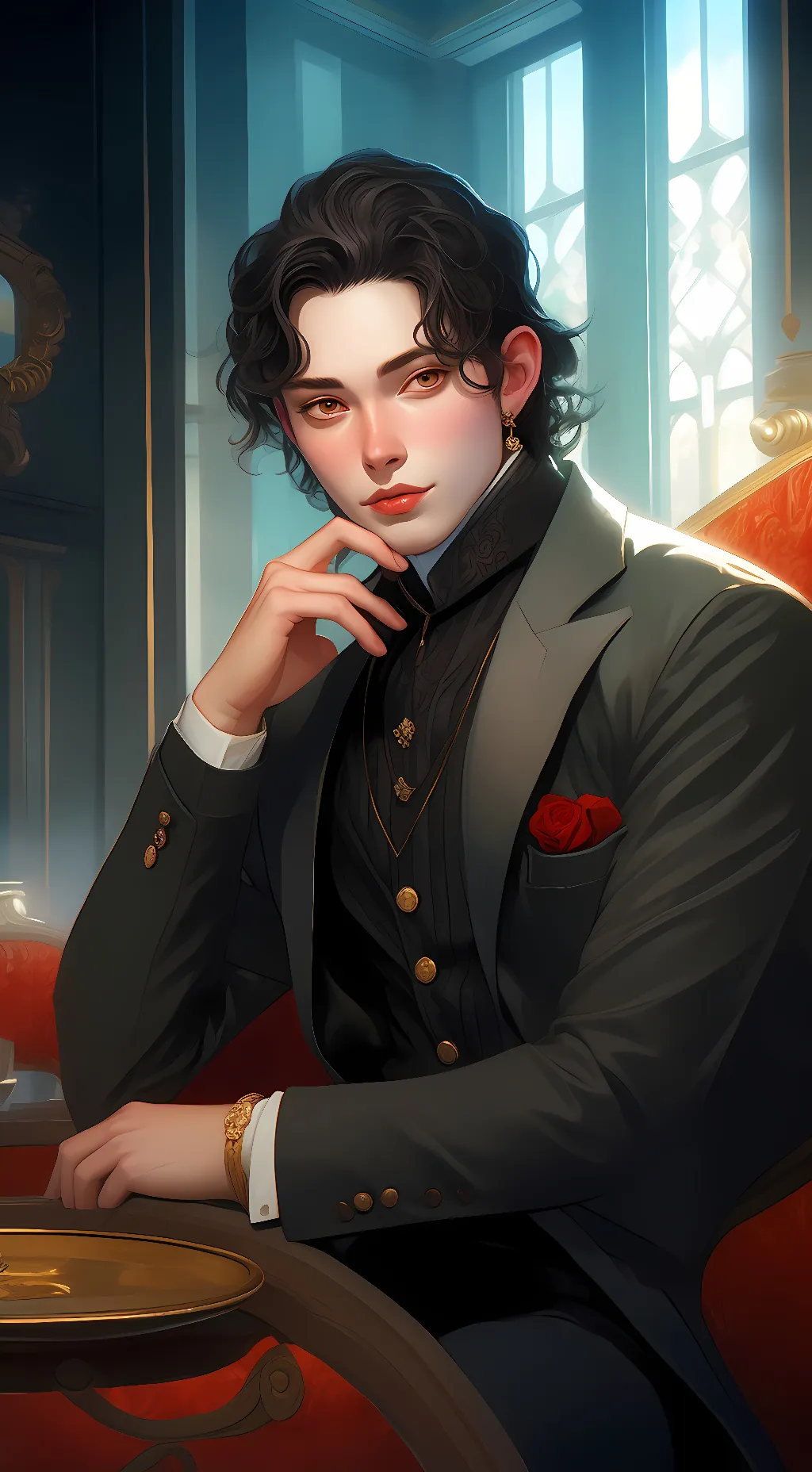 ai character: Alex background