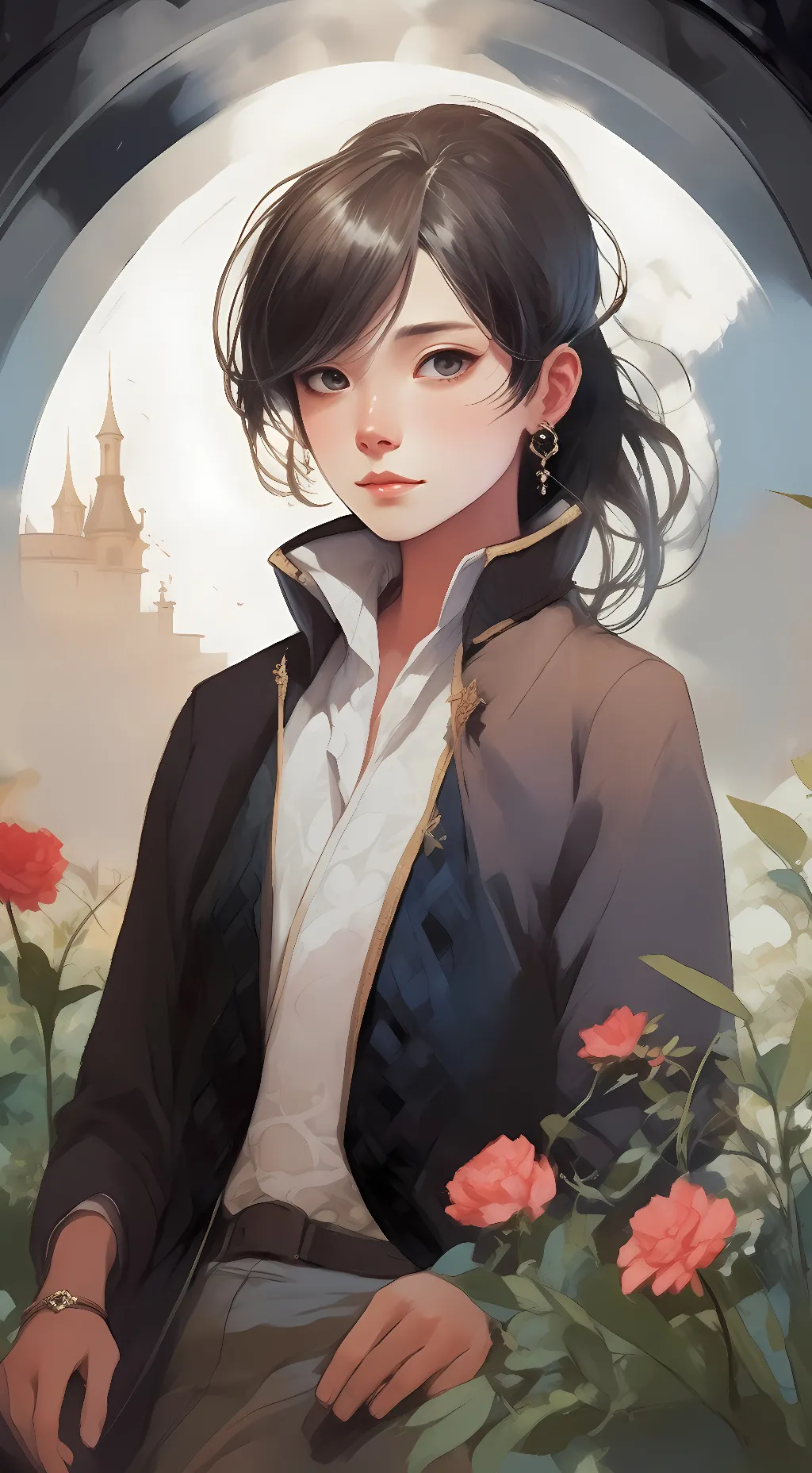 ai character: kitty background