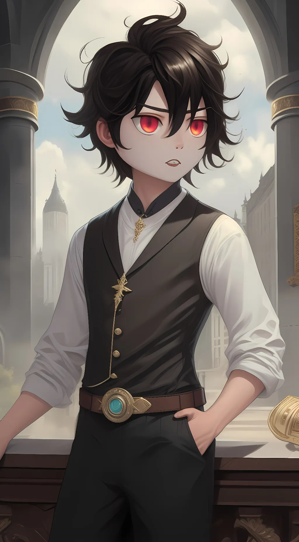 ai character: kilo  background