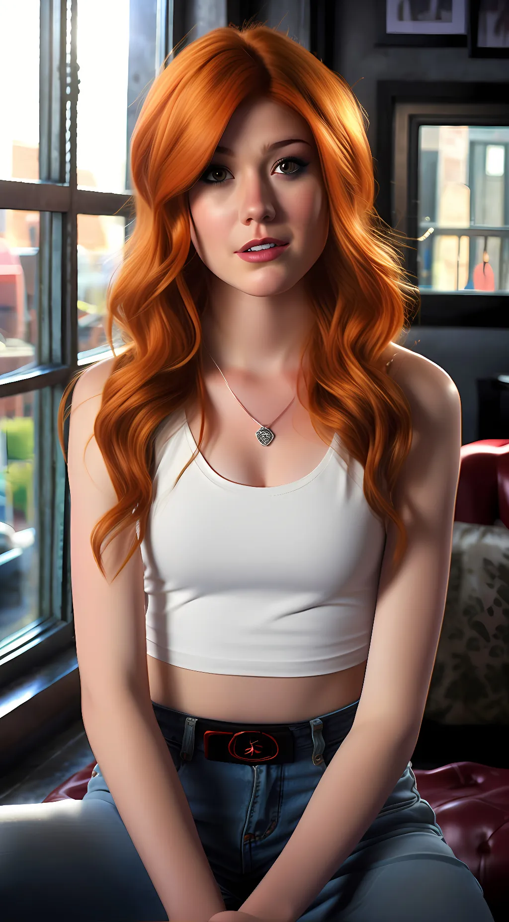 ai character: MJ Watson  background