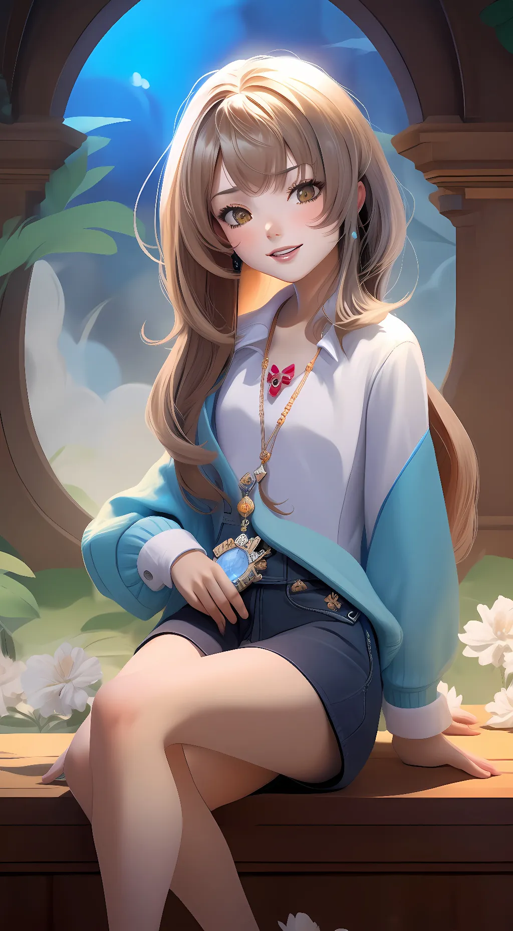 ai character: Mya background