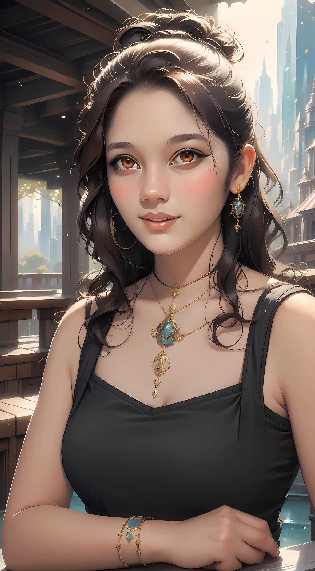ai character: Joanna background