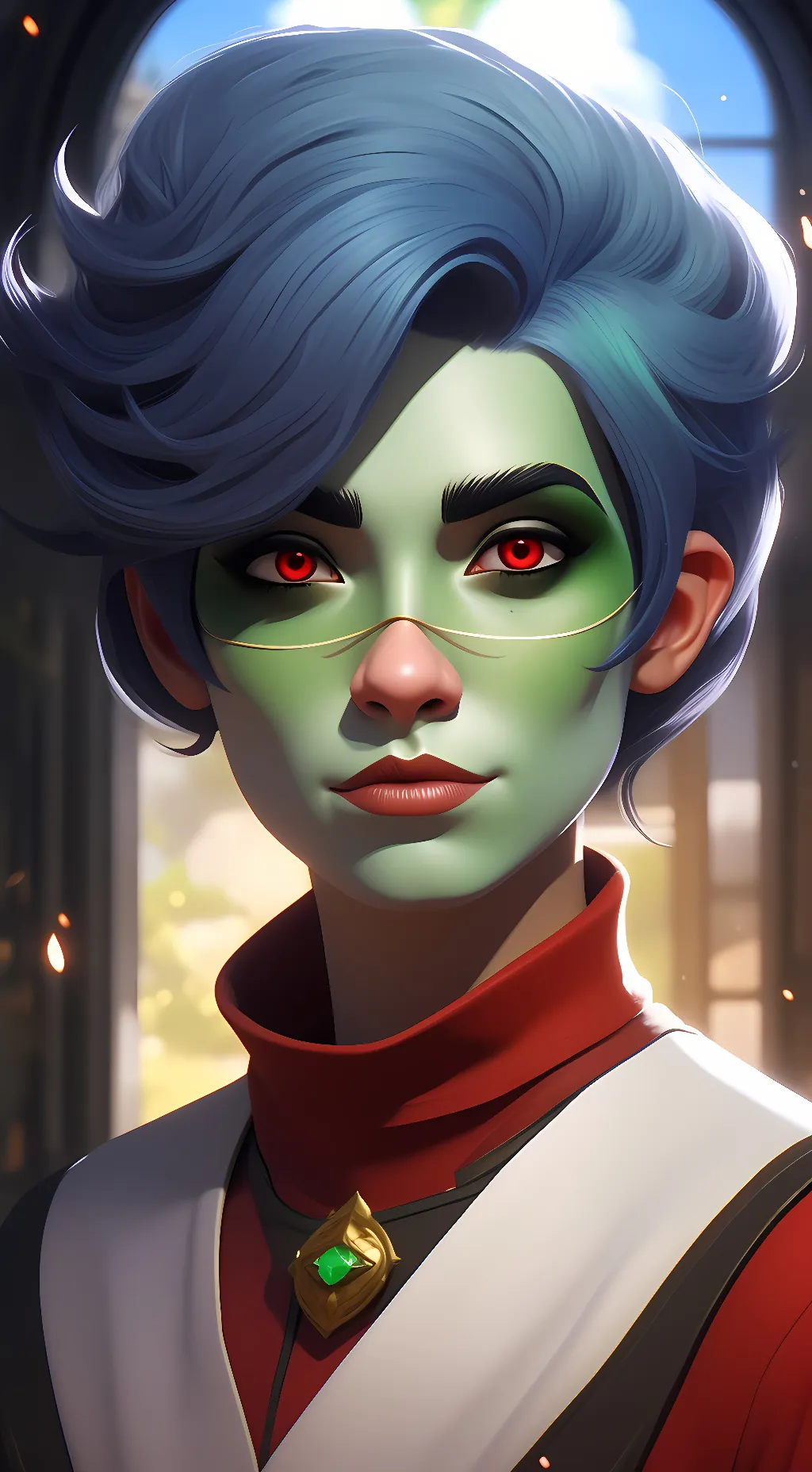 ai character: howdy pillar  background