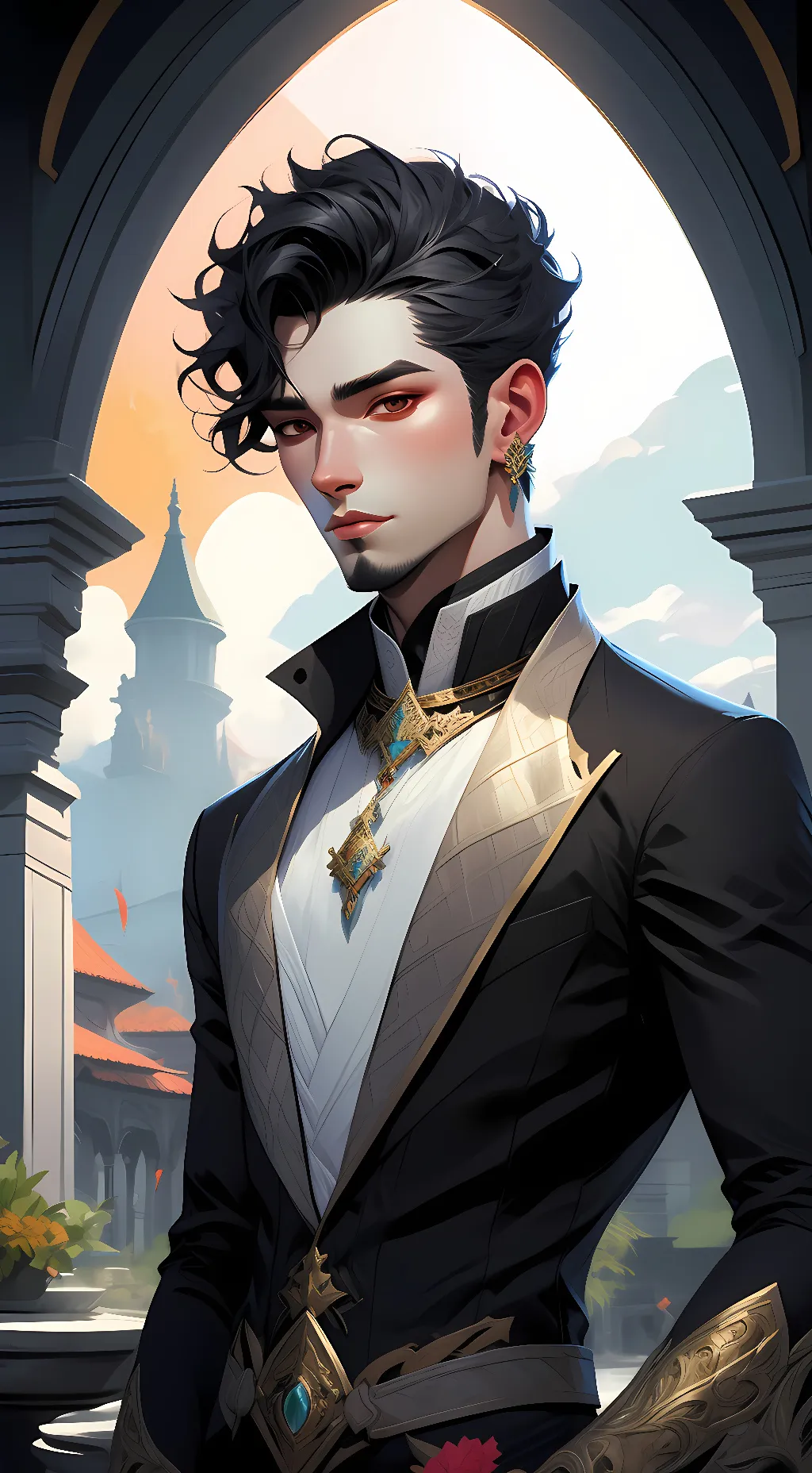 ai character: hi hi hi background