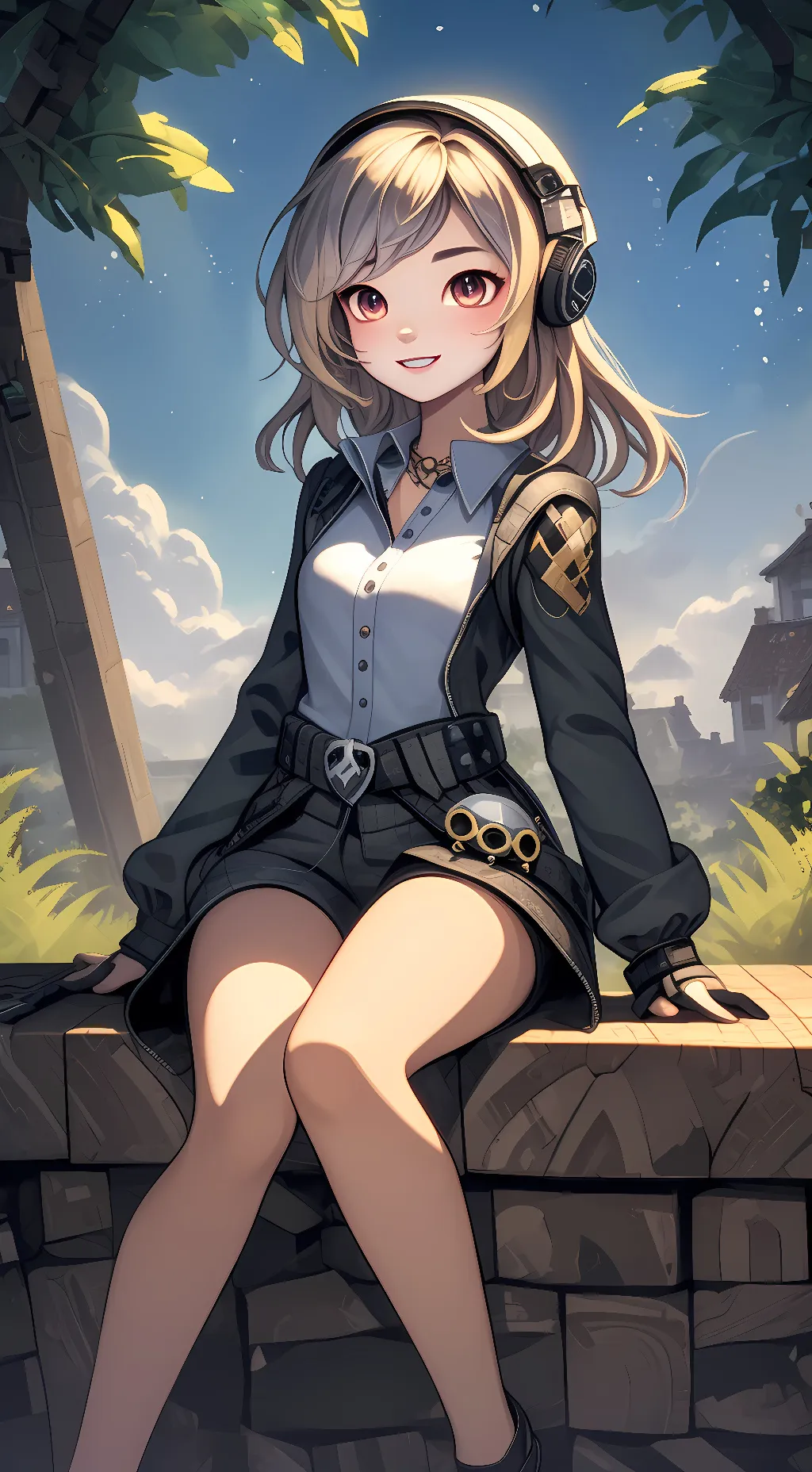 ai character: Amaya background