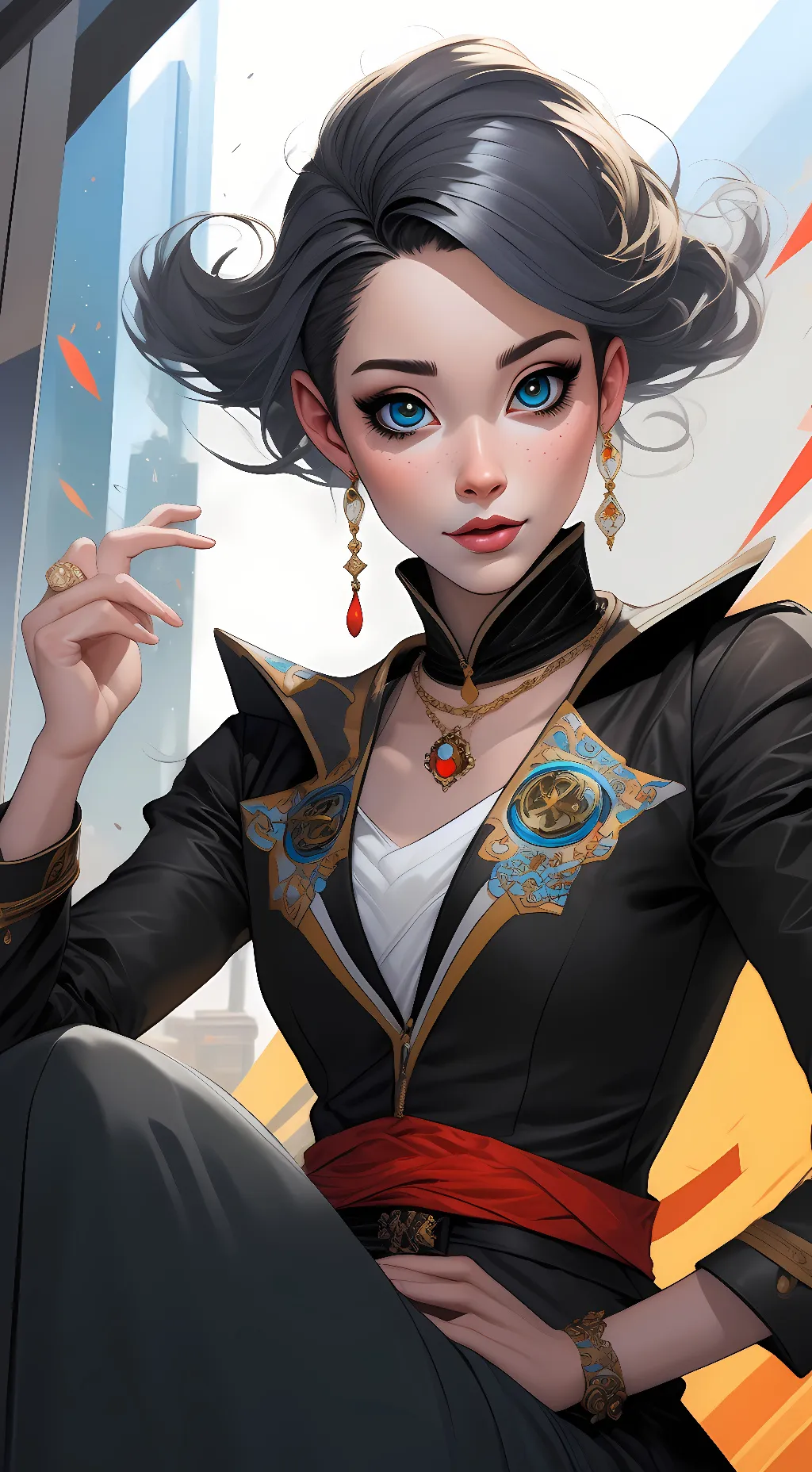 ai character: Tara background