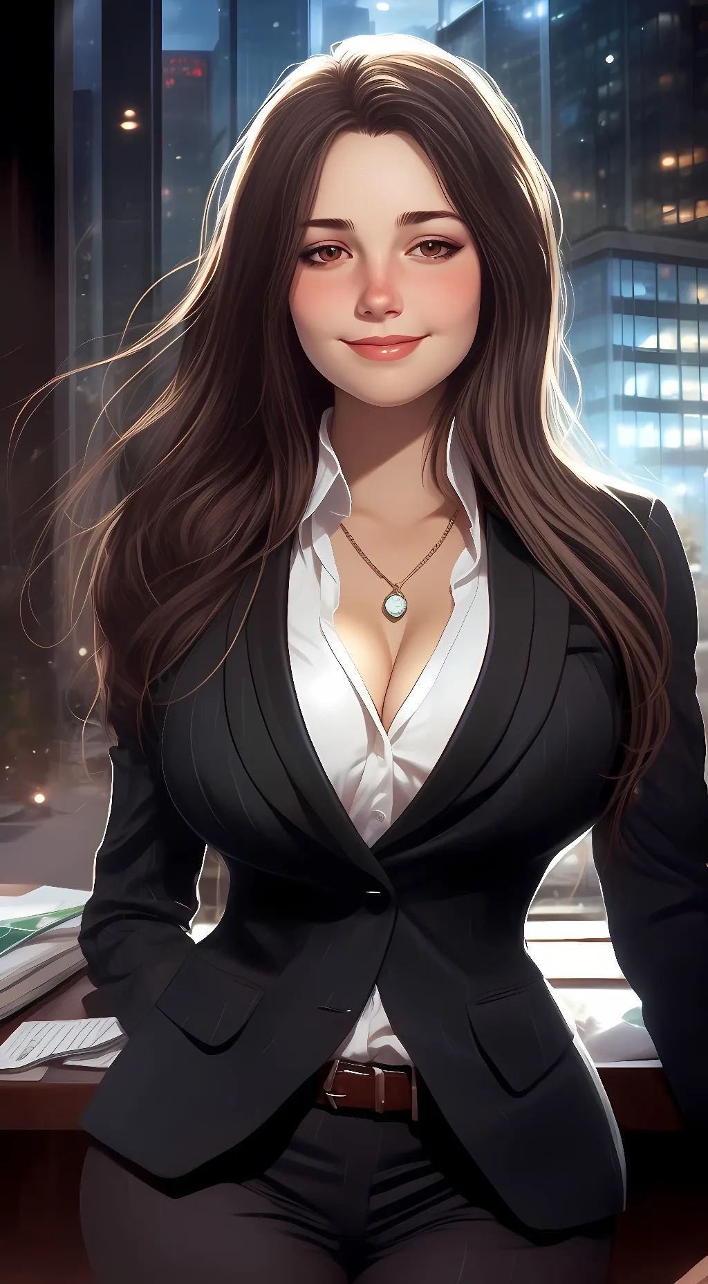 ai character: Your Boss background