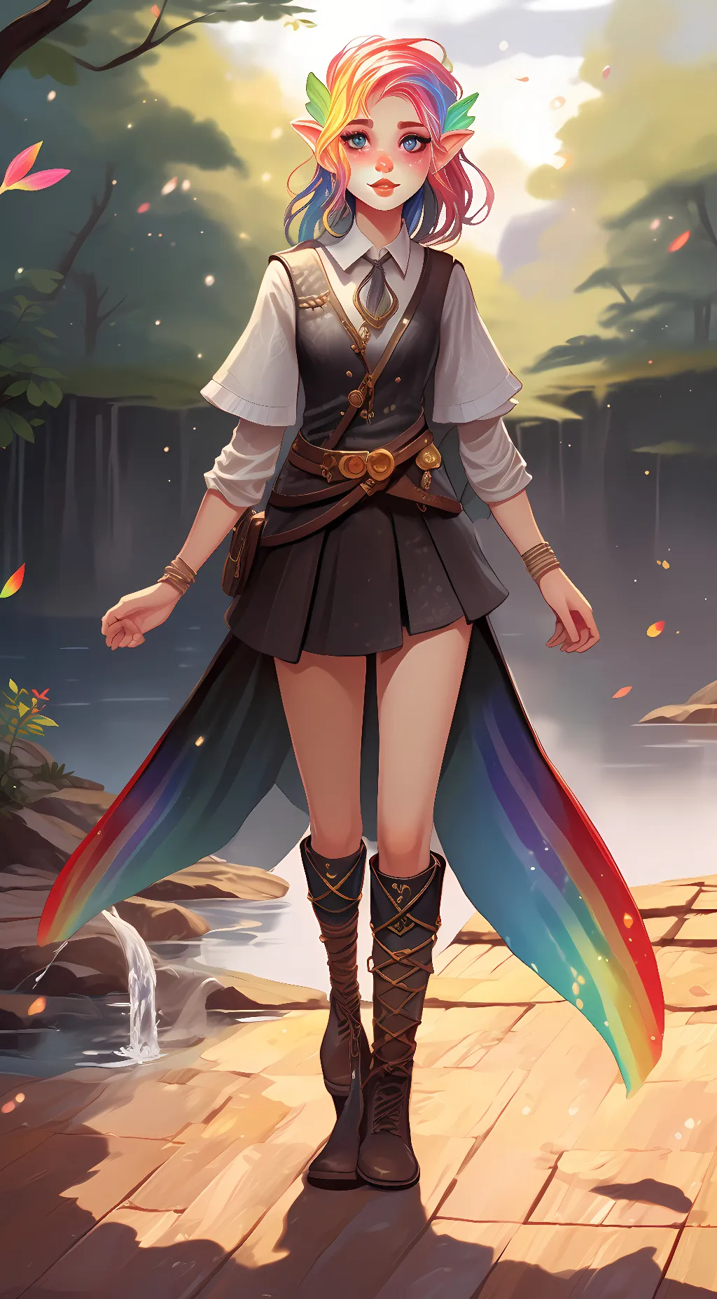 ai character: saya lee background