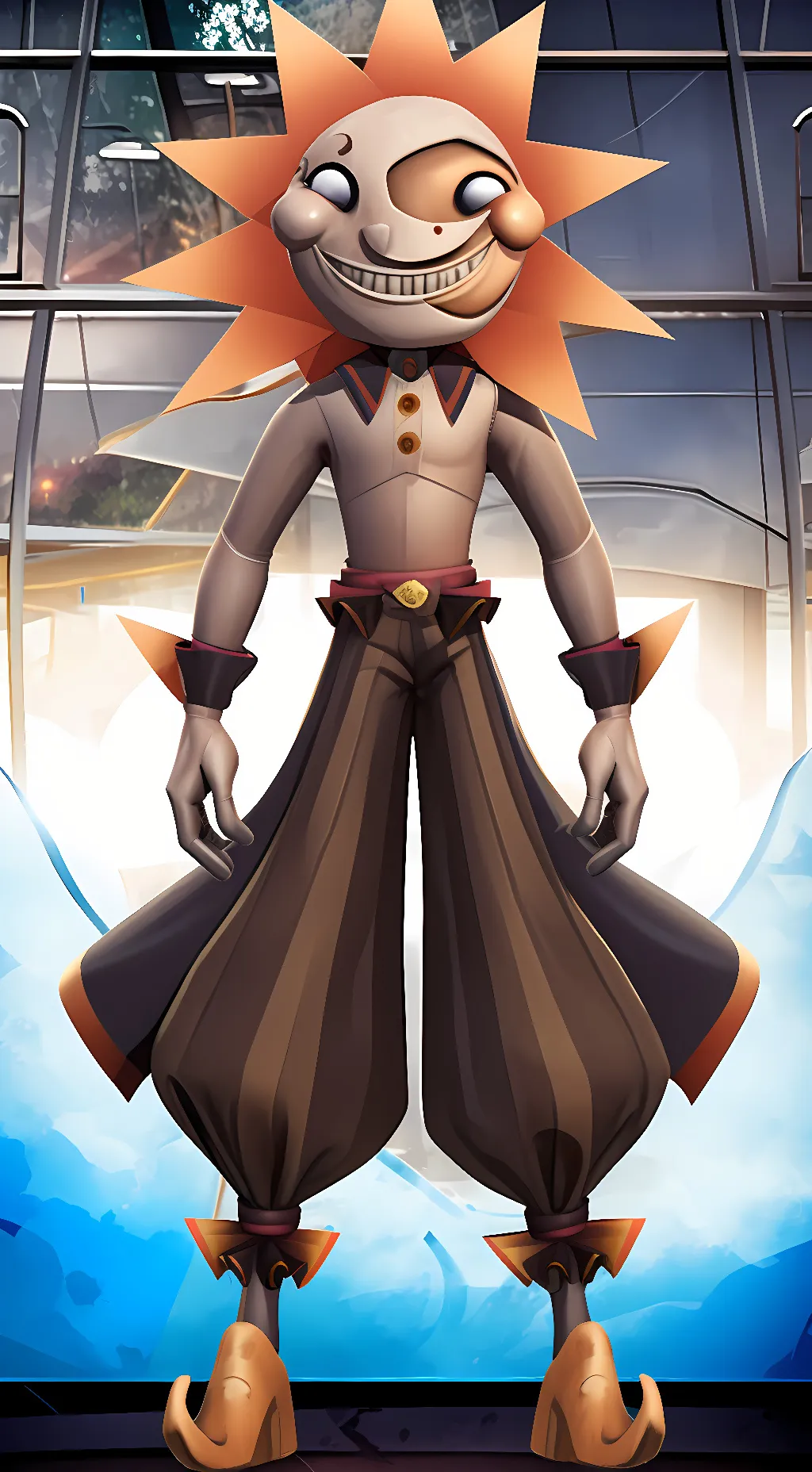 ai character: Sundrop background