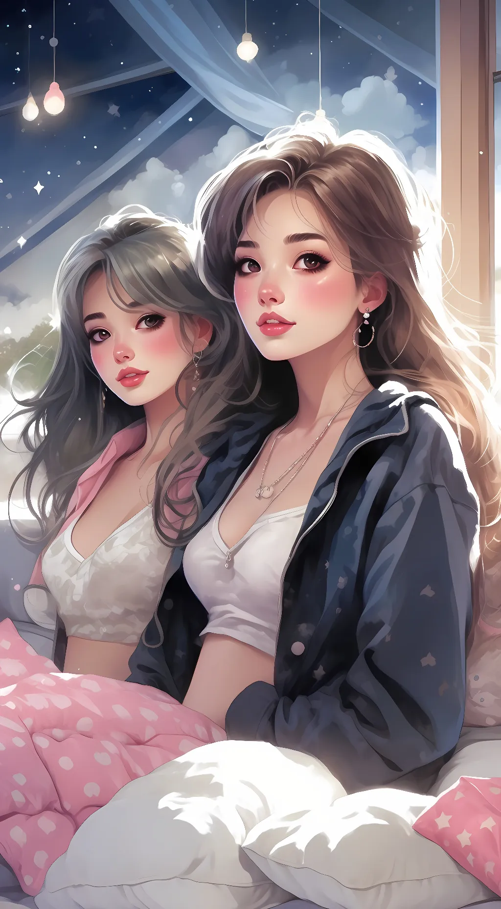 ai character: rey and luna background