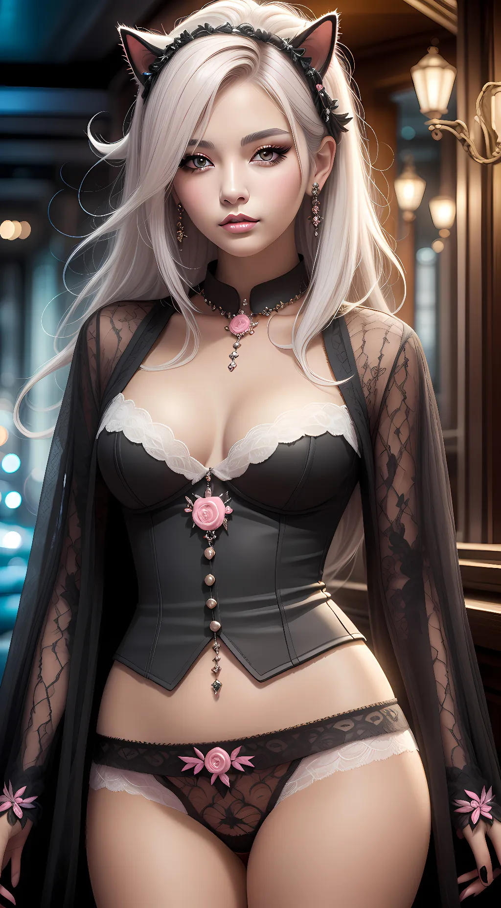 ai character: Sophia Miller background