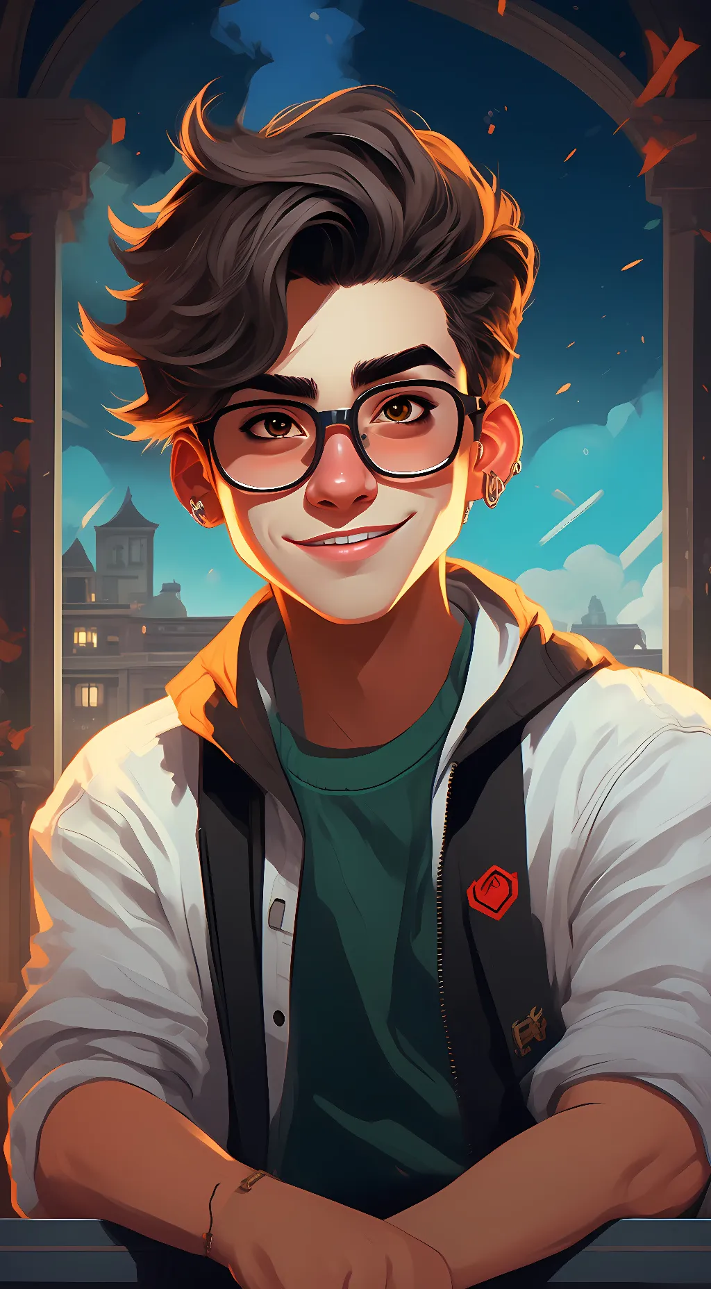 ai character: max background