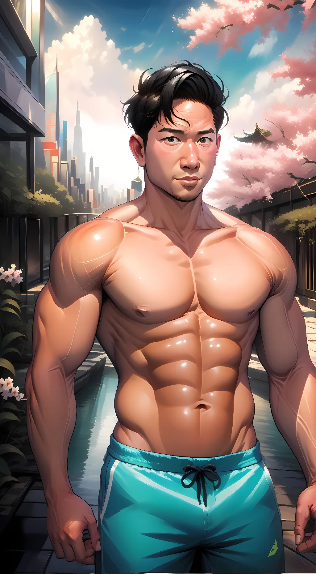 ai character: Nash background