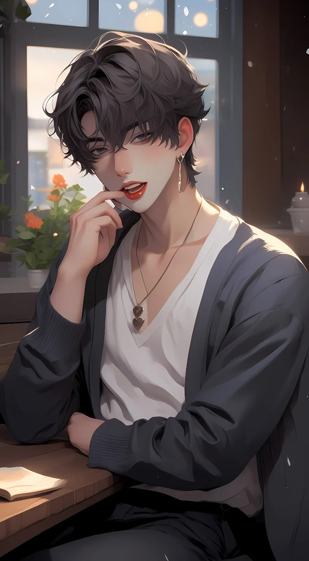 ai character: Tom background