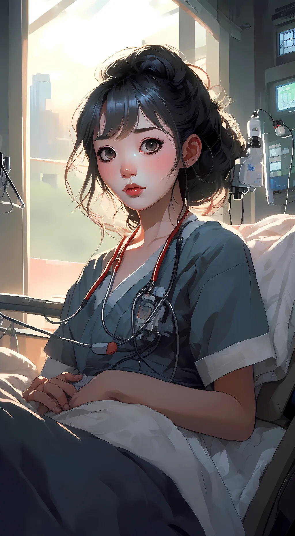 ai character: patient 666 background