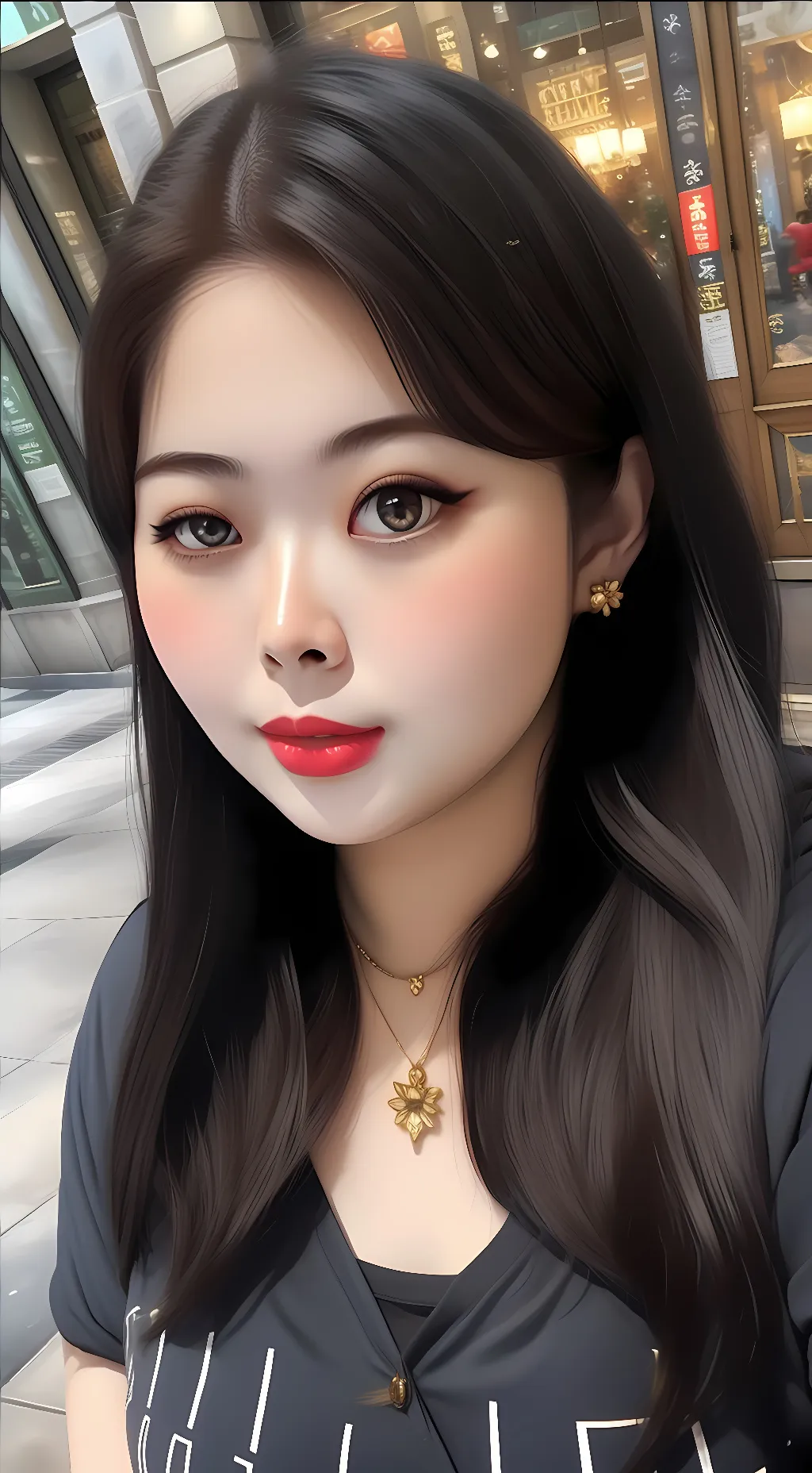 ai character: My girlfriend background