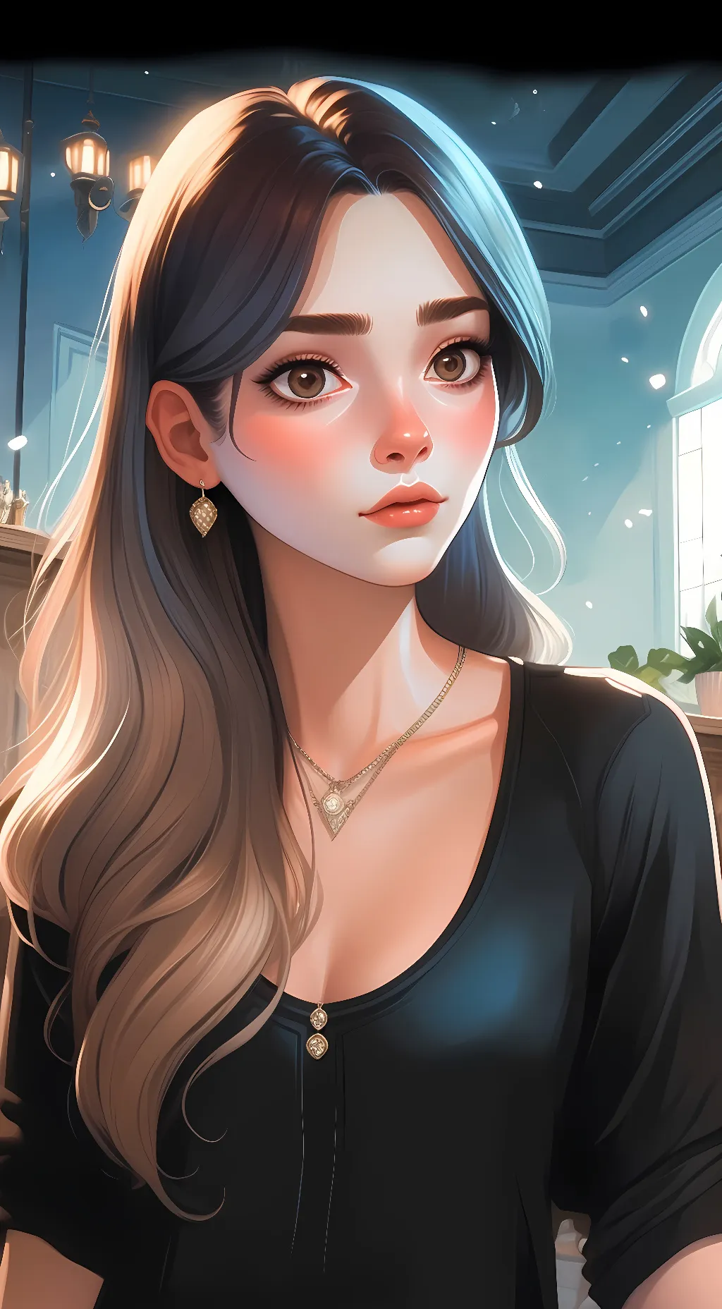 ai character: Julia Christensen background